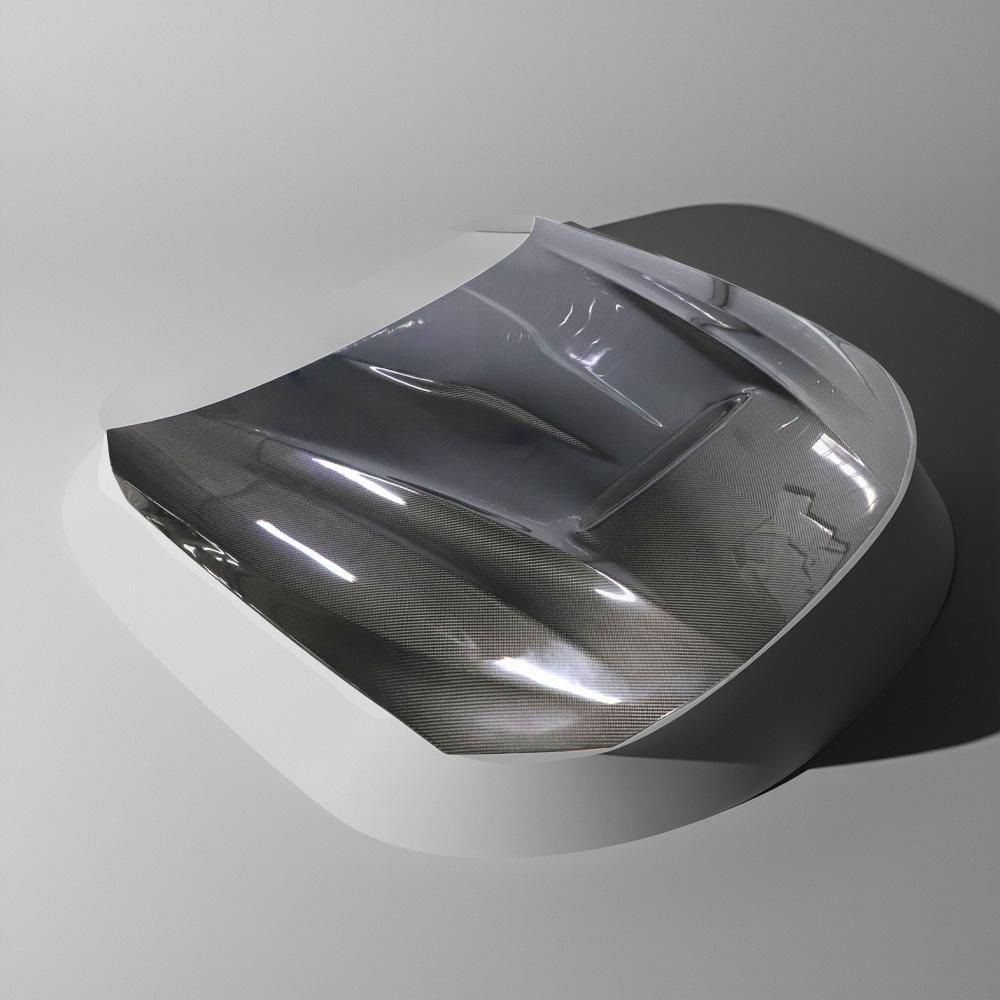 BMW G22 & G23 M440i M Sport 2-Door Dry Carbon Fiber Custom Bonnet (2020-2023)