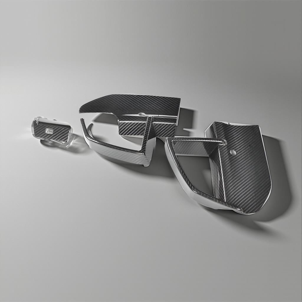 Carbon Fiber X3 G01 Front Bumper Vents for BMW X3 M40i M Sport 2018 & 2019