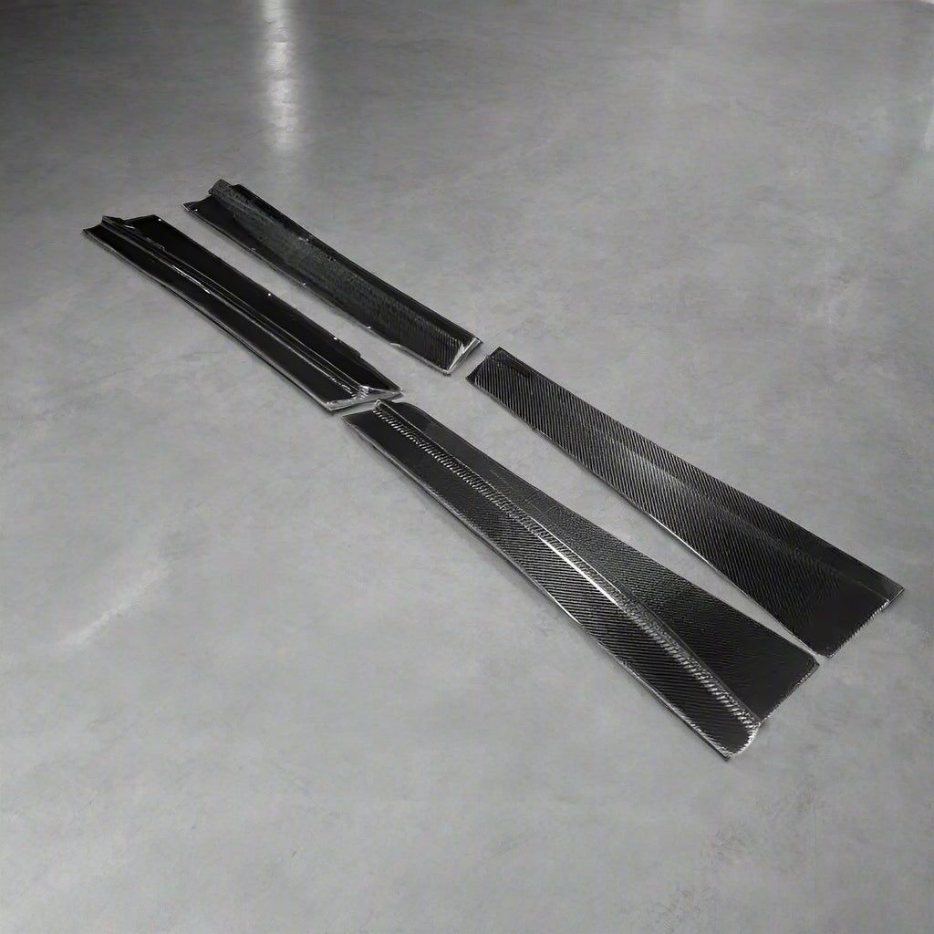 McLaren MP4 Carbon Fiber Side Skirt Extensions