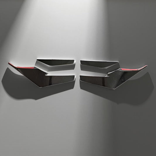 Audi R8 V10 Dry Carbon Fiber Front Splitters (2022 & 2023)