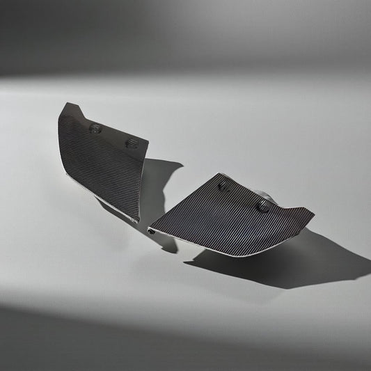 Audi R8 Gen 2 Plus Coupe Carbon Fiber Rear Bumper Blades (2016-2018)