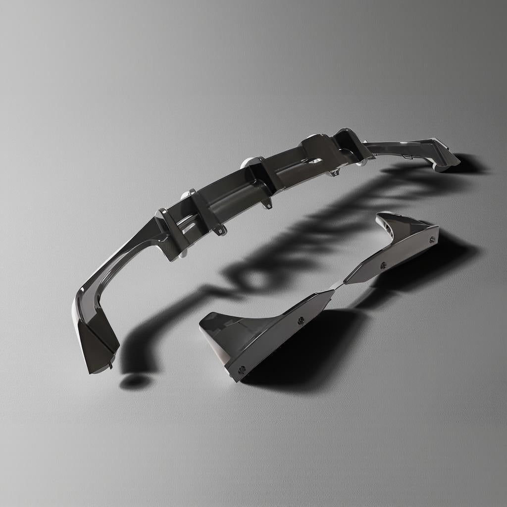 Audi RS7 Dry Carbon Fiber Rear Diffuser Lip (2020-2021)