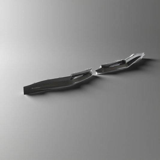 4 Series G82 Carbon Fiber Rear Bumper Splitter for BMW M4 2021-2023