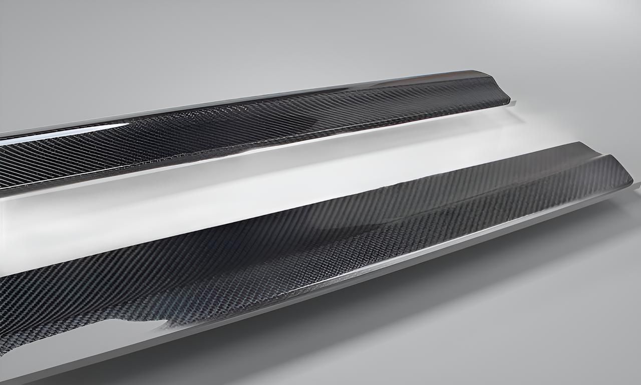 Carbon Fiber Side Skirts - Golf VI & VII MK6 R20