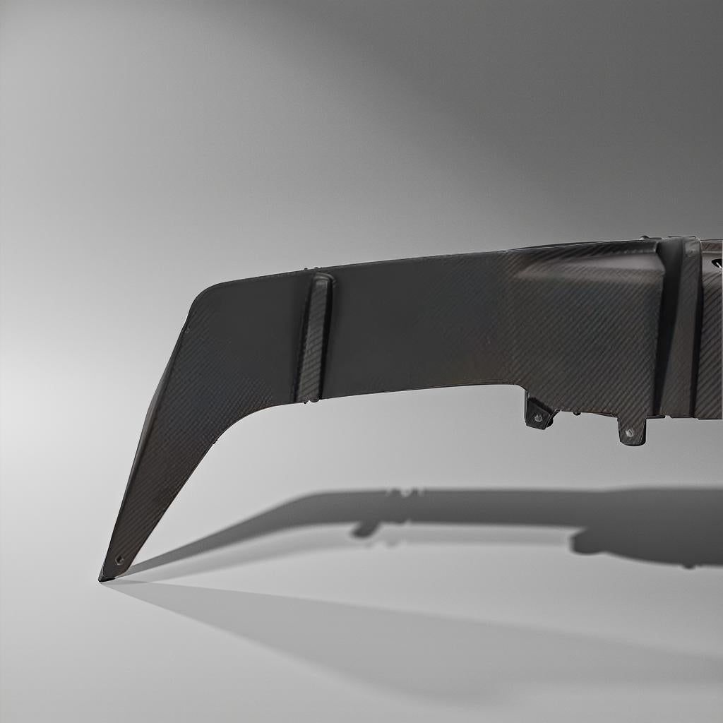 Luxury W205 C-Class Carbon Fiber Bumper Diffuser for Mercedes-Benz C205 C63 AMG S Two-Door (2015-2021)