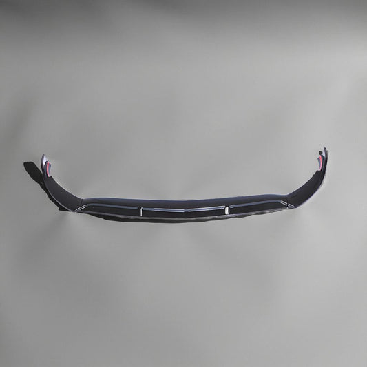 Painted Black ABS Front Lip Splitter - Mercedes Benz C300 Sport, C-Class W205 & W206 (2018-2019)