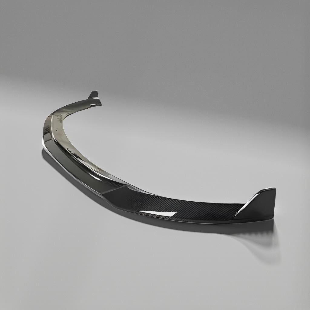 Carbon Fiber Front splitter - 2020 Mercedes-Benz E-Class (E350, E450, E53 AMG) Sedan