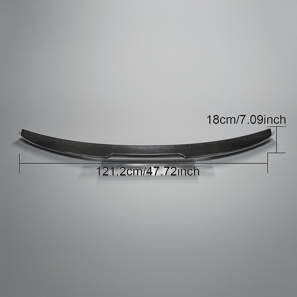 G82 M4 Carbon Fiber Trunk Wing Spoiler for BMW 4 Series G22 Coupe 2-Door (2021-2023)
