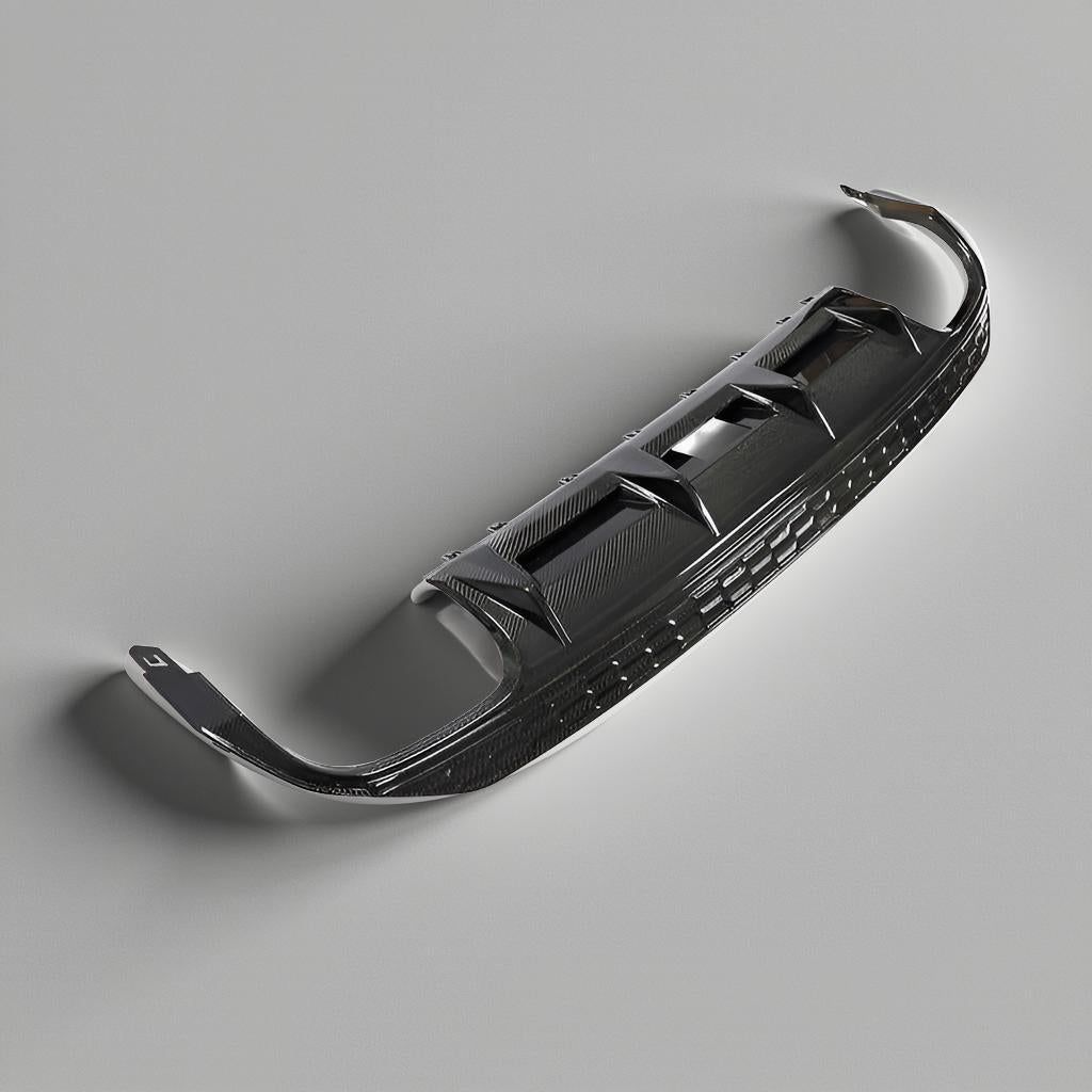Audi A3 SLINE Sedan S3 Carbon Fiber Rear Lip Diffuser (2021-2023)