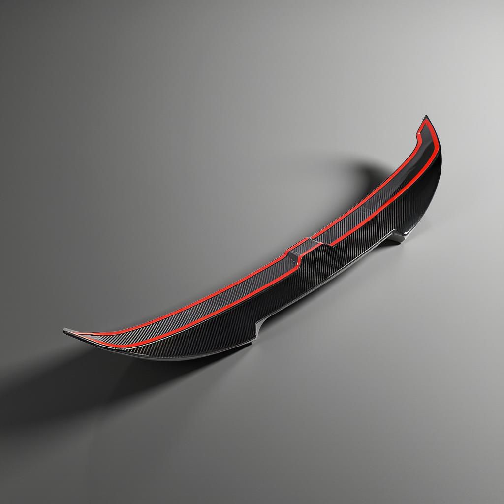 Audi A3 & RS3 Facelift Carbon Fiber Roof Wing Spoiler (2021-2022)