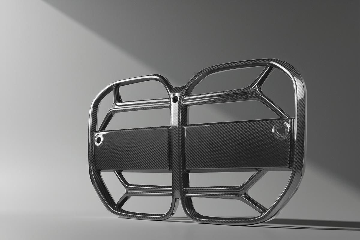 Carbon Fiber Front Grille Trim for BMW 4 Series G22&G23 (2020-2022)