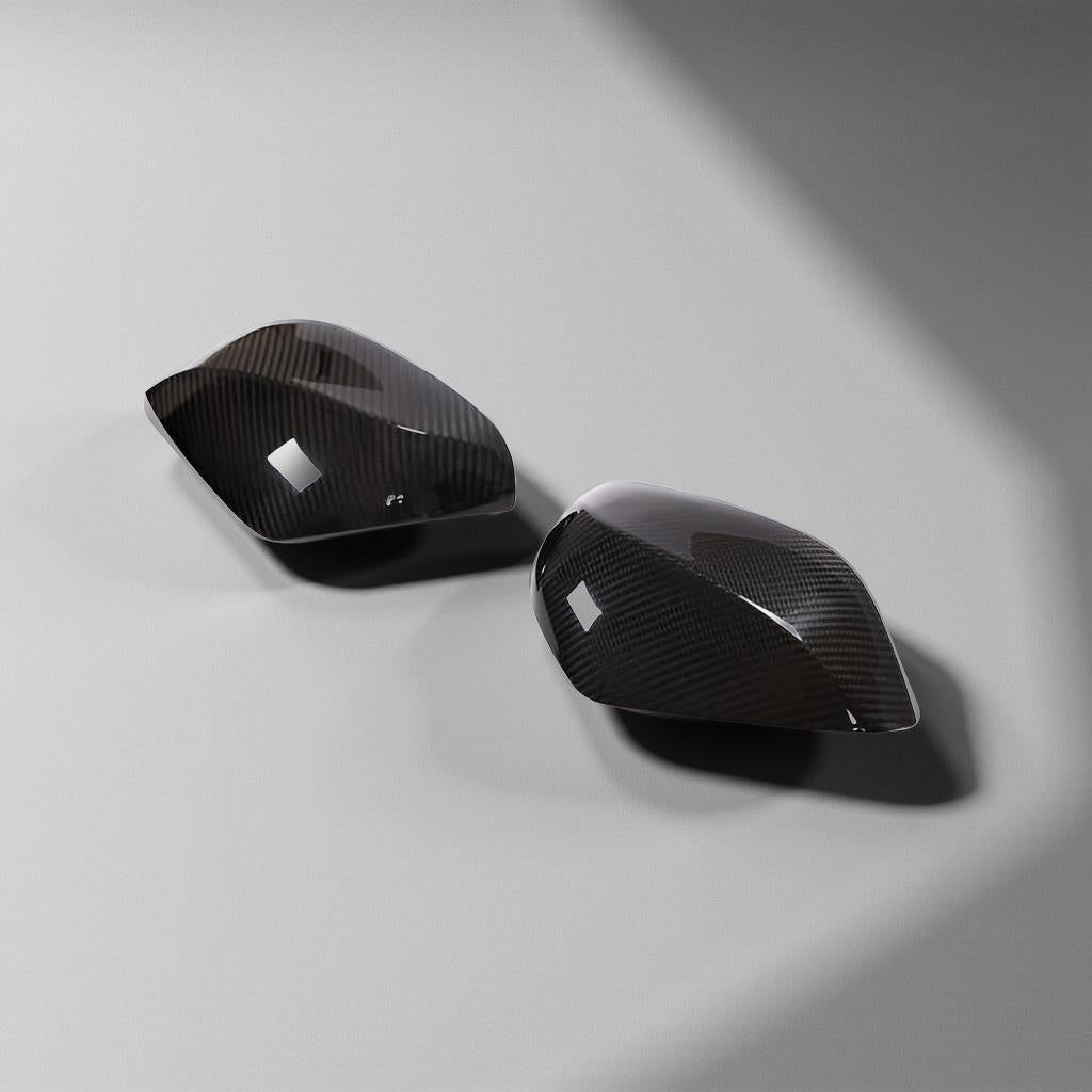 Dry Carbon Fiber Rearview Mirror Covers for Infiniti Q50, Q60, Q70 Sedan (2013-2021)