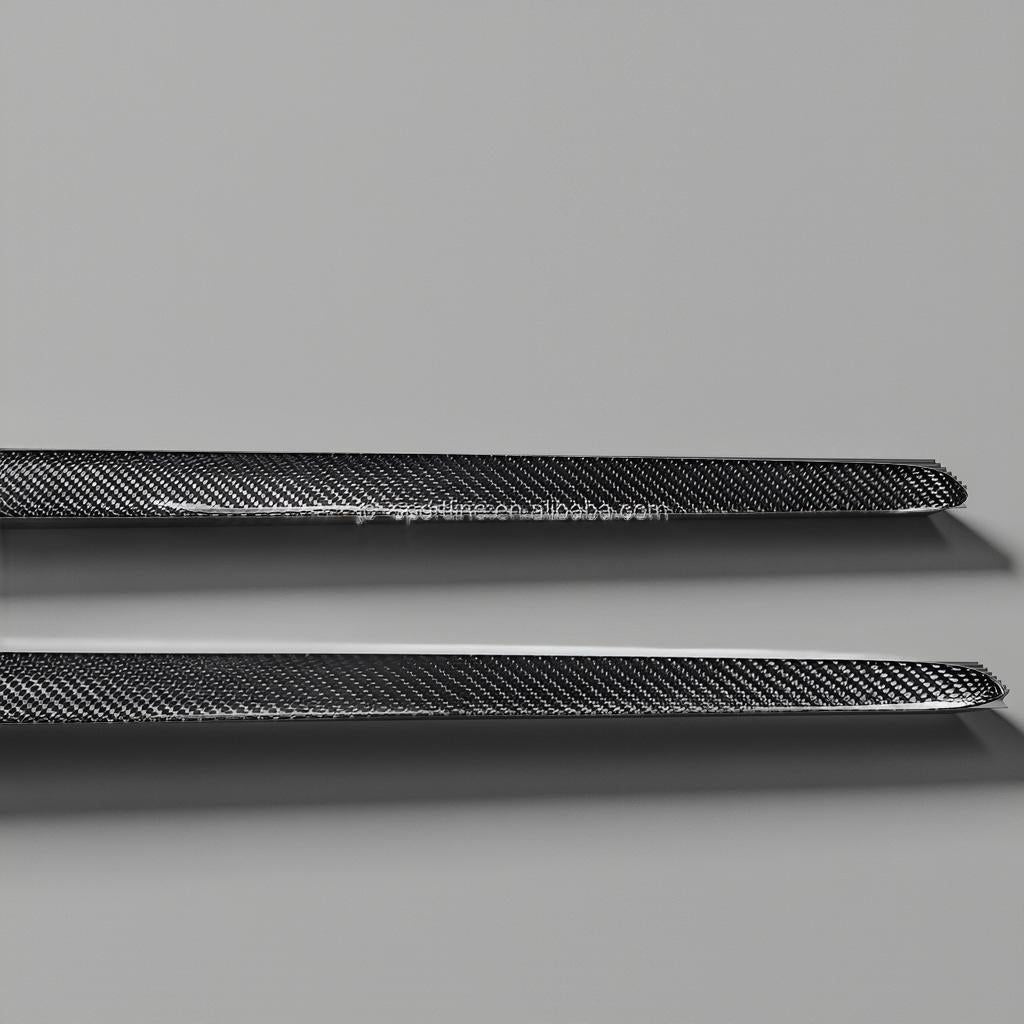 Carbon Fiber Side Skirt Extension - Mercedes CLA W117/C117 Cla250 (2014-2015)