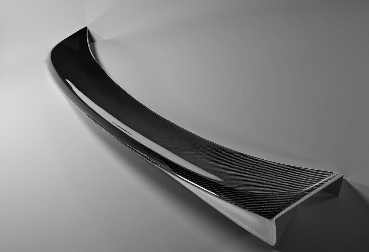 BMW E46 CSL Carbon Fiber Rear Trunk Lip Spoiler