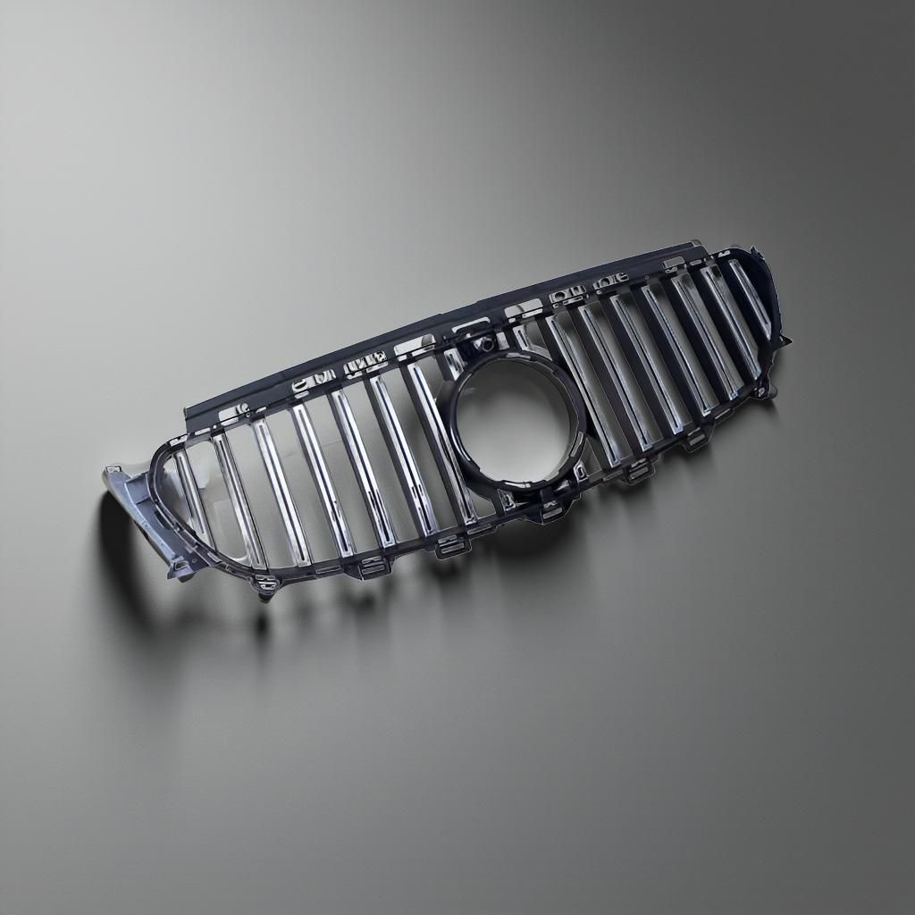 W213 GT Silver Front Grill - Mercedes E-Class (E43 AMG, E200, E300, E400 Sport) (2017-2018)