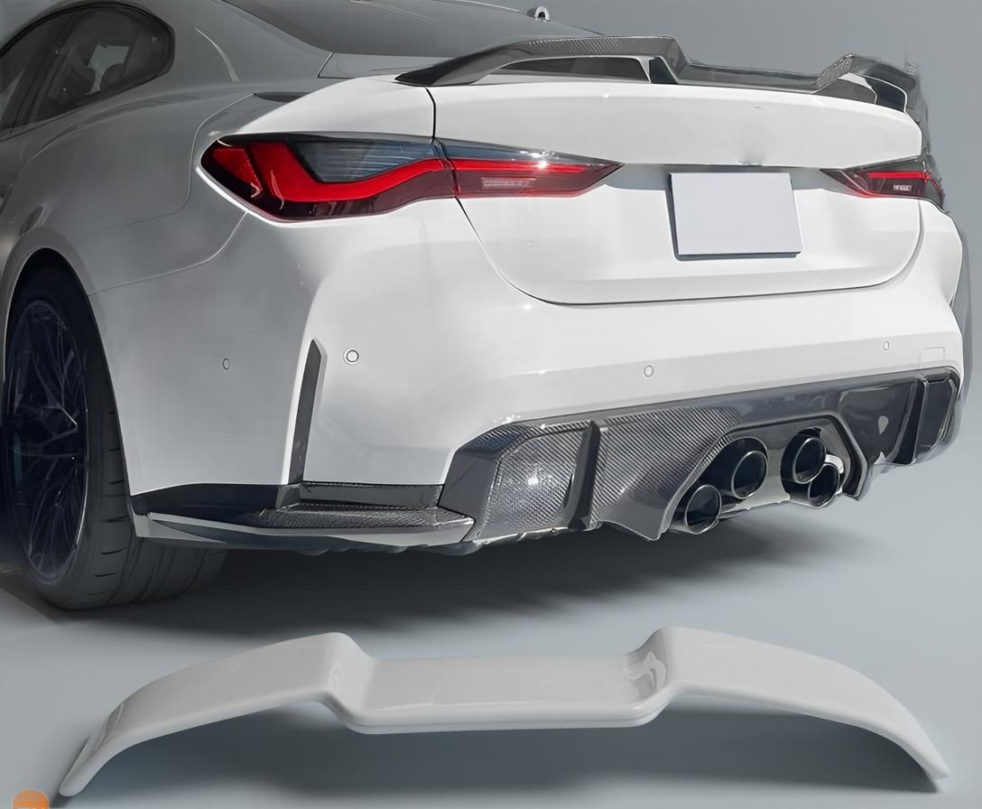 BMW G82 M4 & G22 430i/M440i 2021+ Real Carbon Rear Trunk Spoiler Wing
