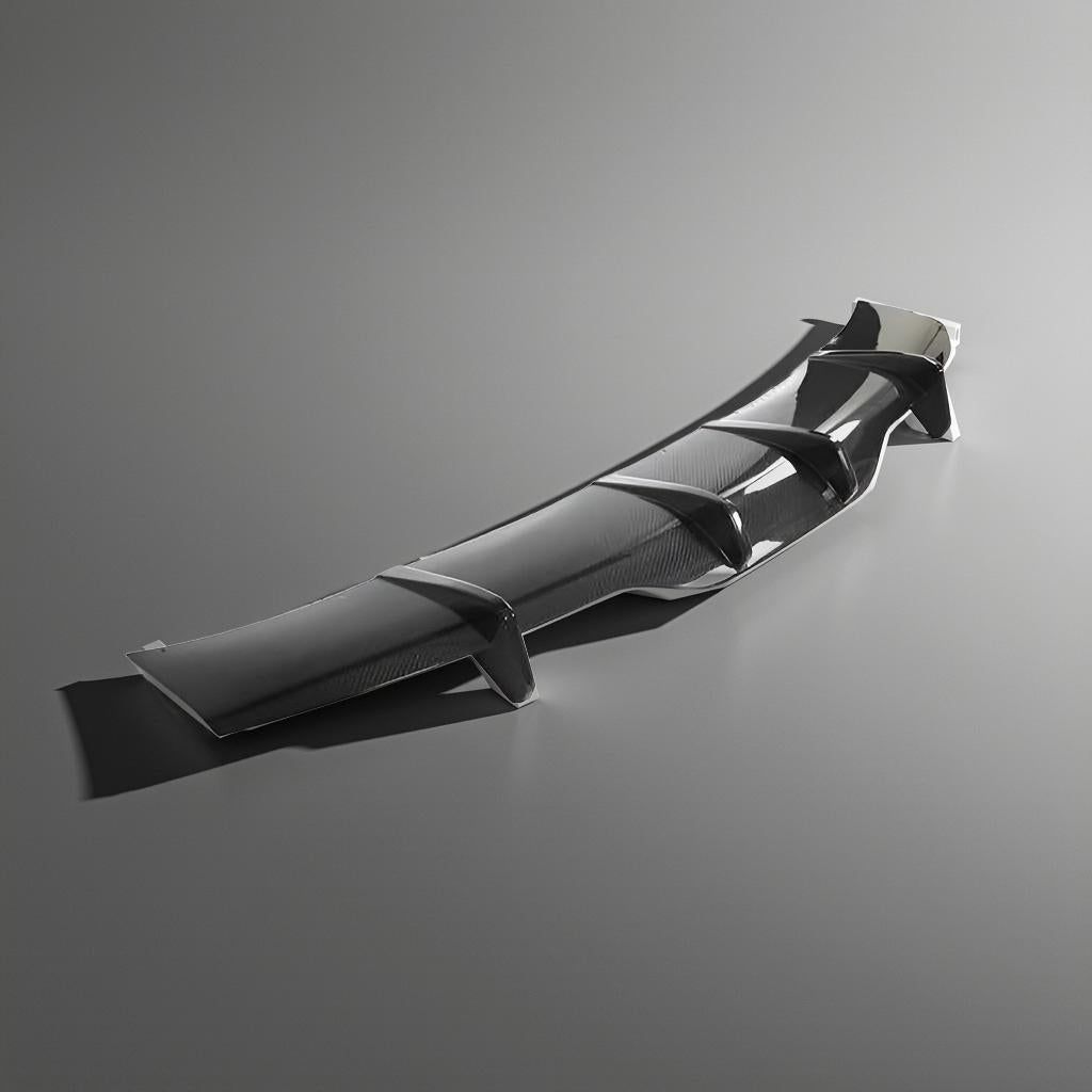 Carbon Fiber Rear Diffuser - Tesla Model S (2021 to 2023)