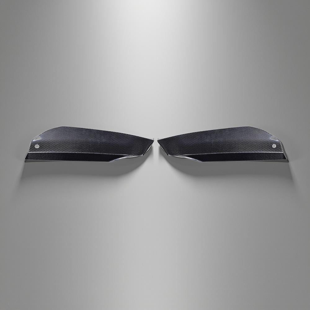 Carbon Fiber Front Canards Fog Lamp Vents for BMW F90 M5 (2018-2020)