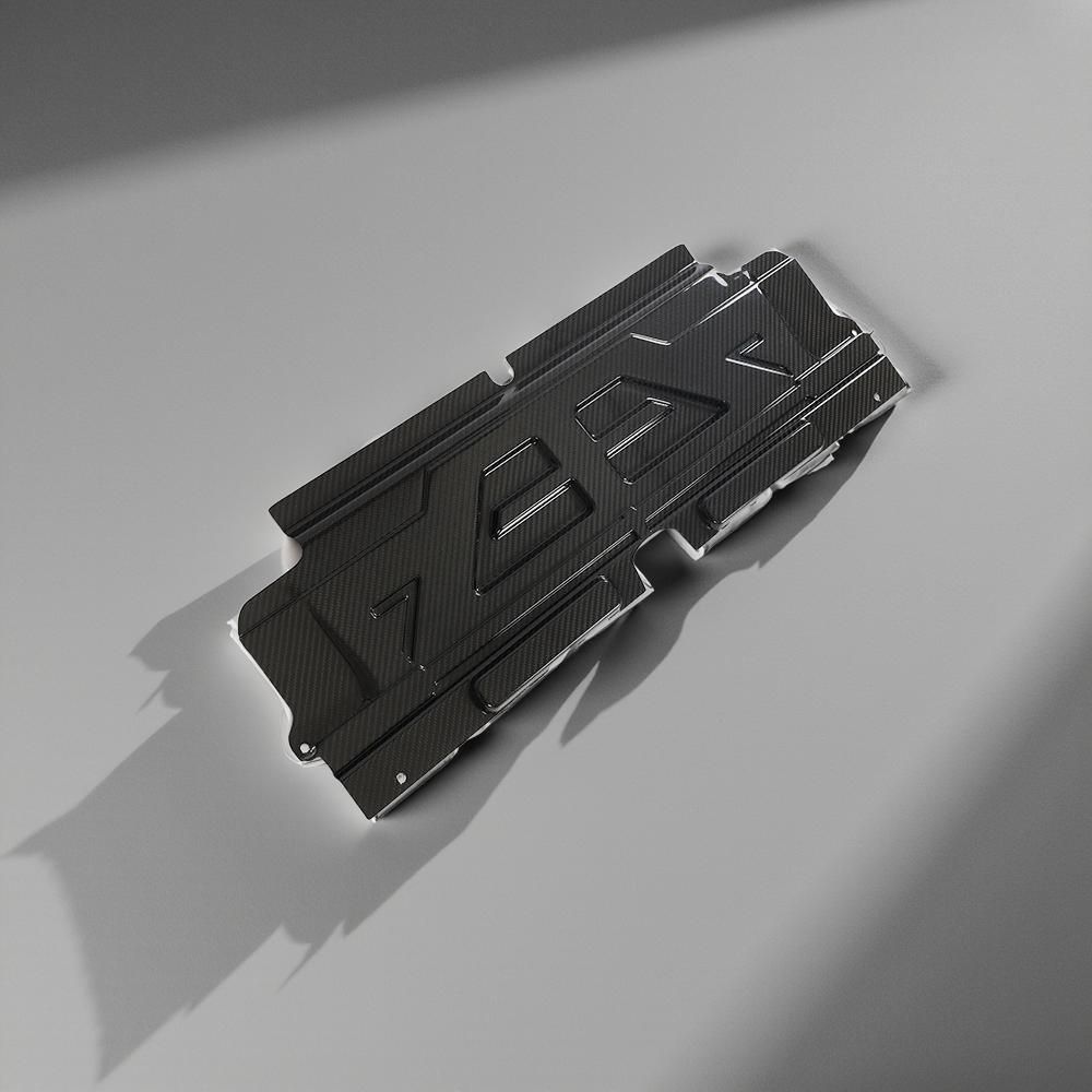 G80 & G82 Dry Carbon Engine Plate Covers for BMW 3 & 4 Series (G80 M3, G82/G83 M4, 2D & 4-Door, 2021-2022)