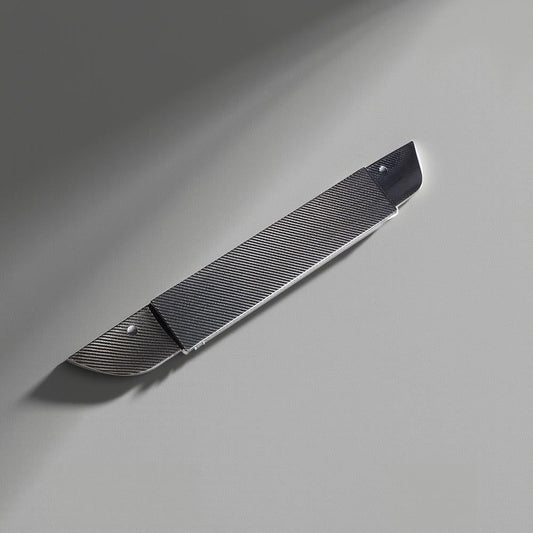 2019 Dry Carbon Fiber License Plate Cover Exterior Trim for BMW F90 M5 Euro Style