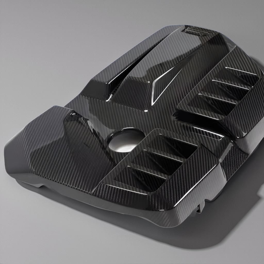 Pre-Preg Dry Carbon Fiber Engine Cover for BMW G80 M3 & G82/G83 M4 Competition Sport 2020+