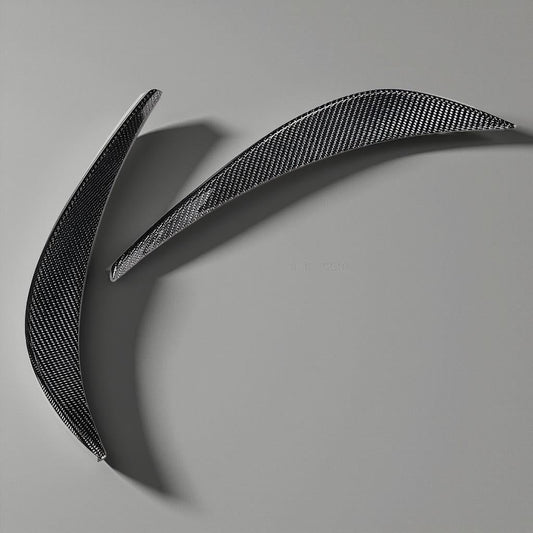 Audi R8 V8/V10 Carbon Fiber Front Bumper Canards & Splitters (2007-2015)