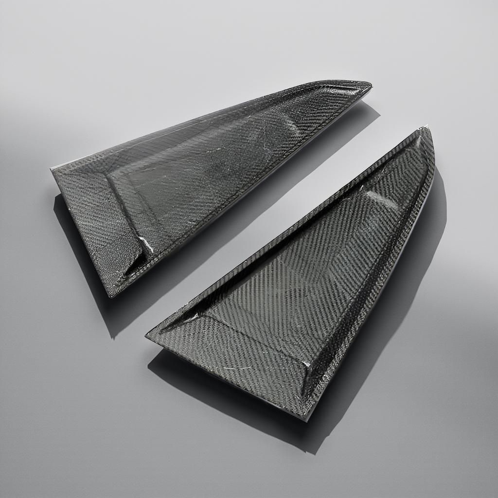 Dry Carbon Fiber Rear Louver Vents - Audi TTS/TT MK3 8S (2016-2019)