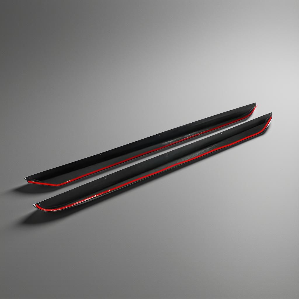 Carbon Fiber Side Skirt Extensions for BMW X5 G05 M Sport (2019, P Style)