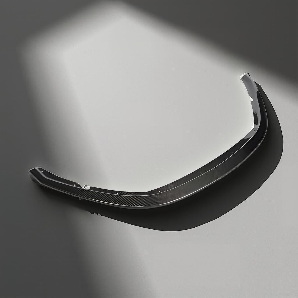 Carbon Fiber Front Lip Splitter for Maserati GranTurismo Coupe 2-Door (2007-2009)