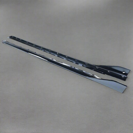 ABS Gloss Black MP-Type Side Skirts for BMW 1 Series F40