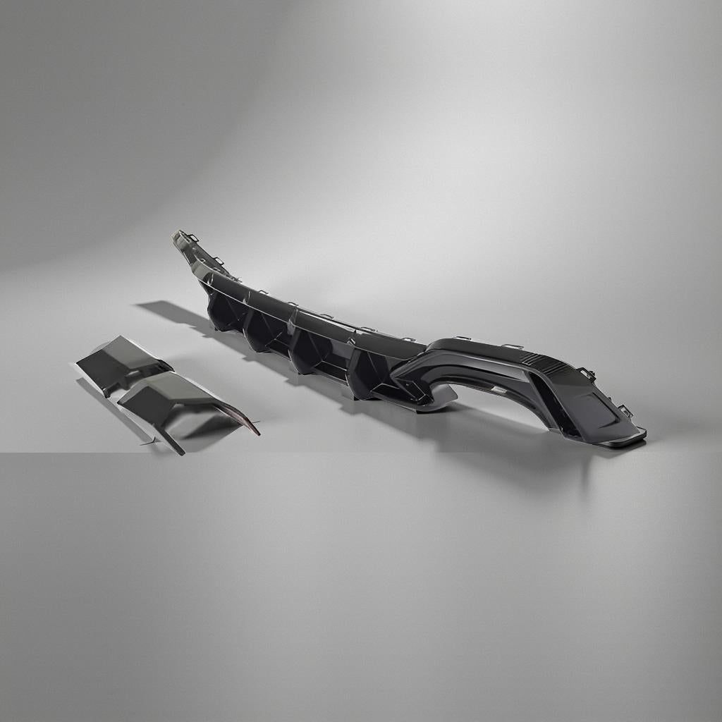Dry Carbon Fiber Rear Diffuser - Audi RS6 C8 Avant Wagon (2019-2021)