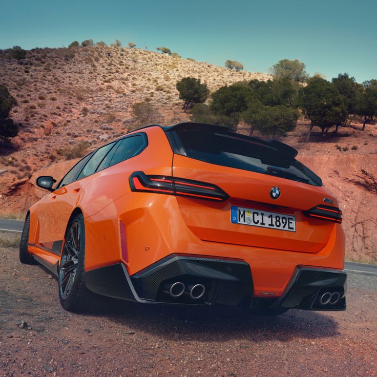 M Performance Style Carbon Fiber Rear Diffuser for BMW M5 G90