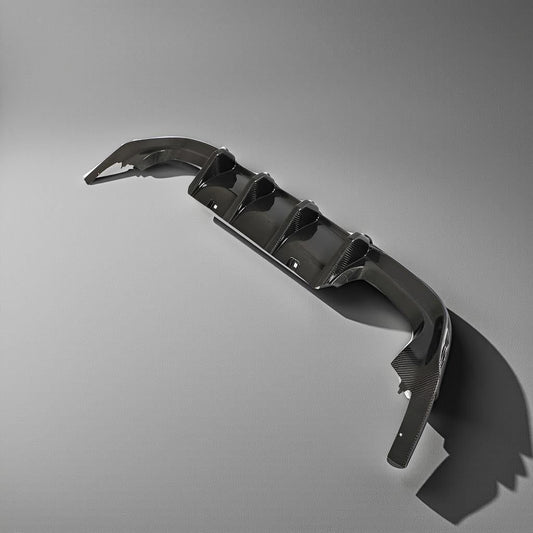 VW Golf MK8 R Carbon Fiber Rear Lip Diffuser (2021-2023)