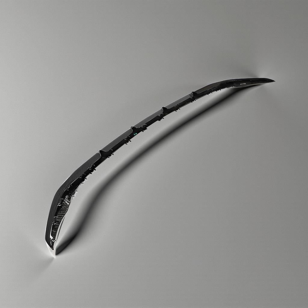 Mercedes Benz C-Class C43 AMG Carbon Front Bumper Lip Spoiler (2020-2021)