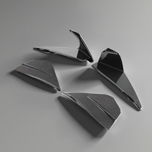 Carbon Fiber Mustang Front Vent trims (2015-2019)