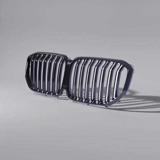 X5M Style Glossy Black Front Kidney Grill for BMW X5 G05 xDrive40i & xDrive50i Sport 2019-2020