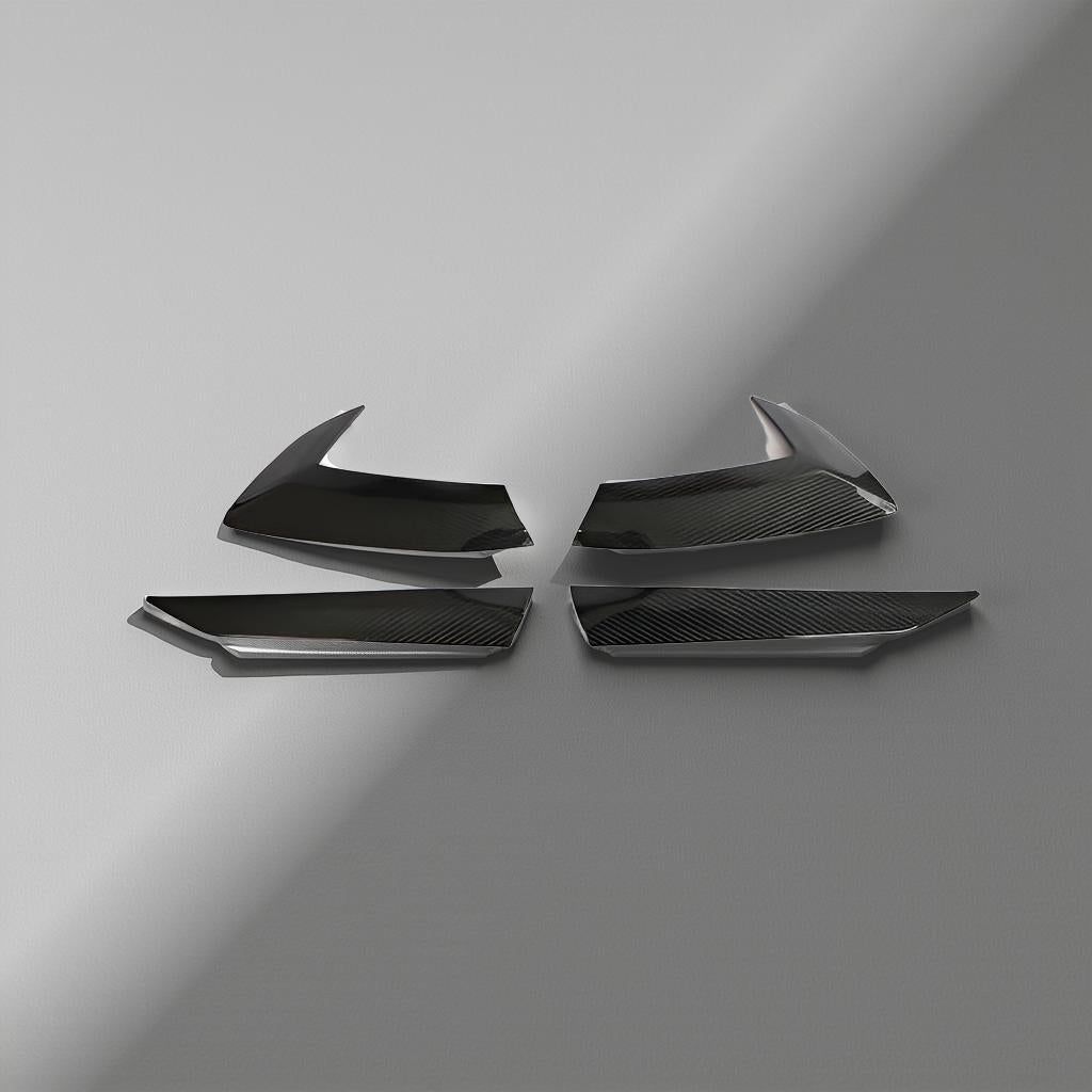 Carbon Fiber Side Fender Vent Trim for Chevrolet Corvette C8 Stingray Z51 (2020-2023)