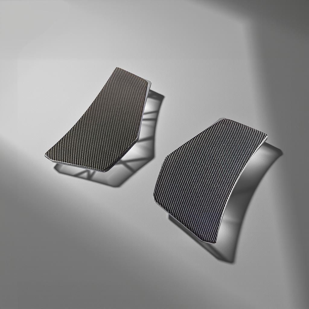 Carbon Fiber Rear Canards & Splitters for Audi R8 Gen 2 V10 (2016-2018)
