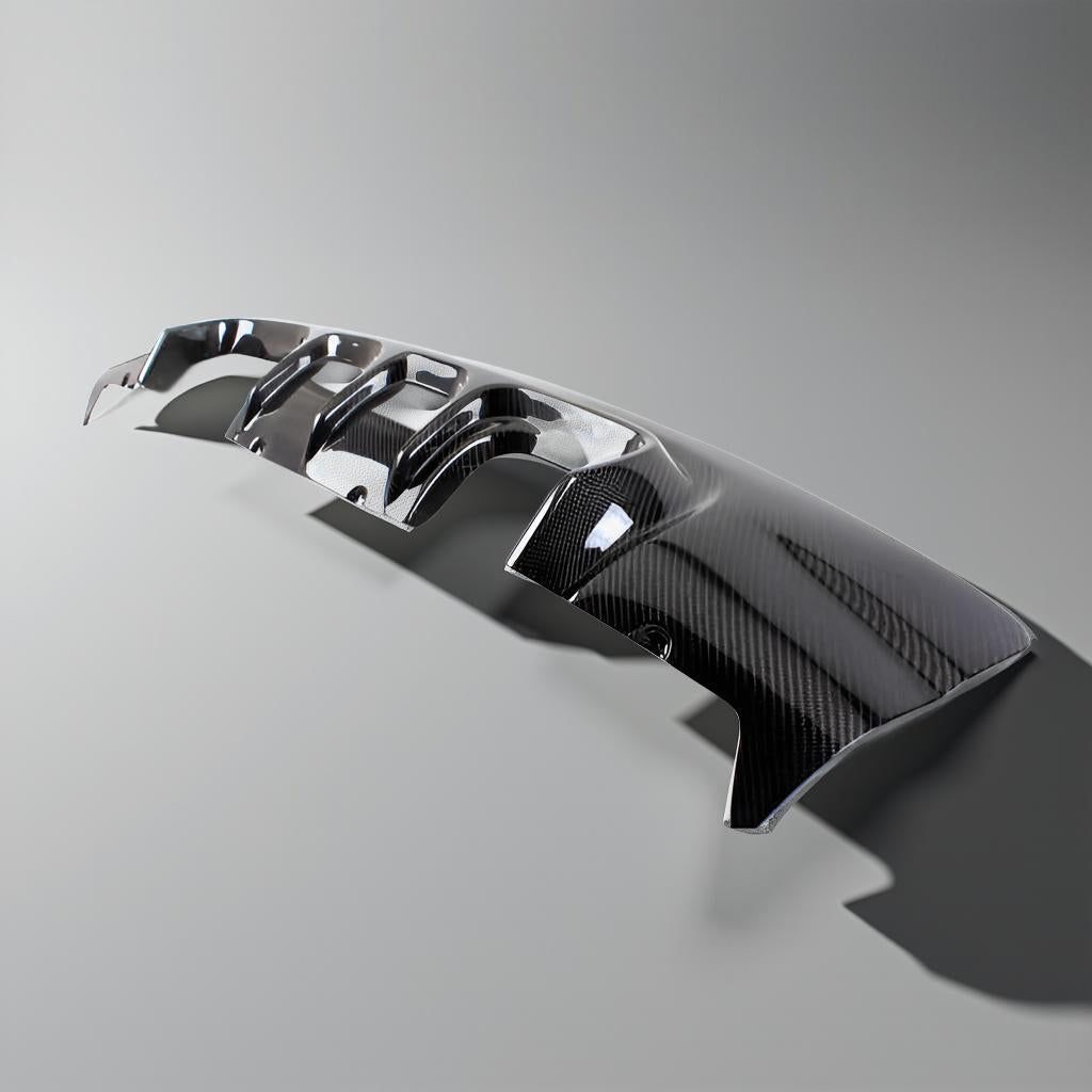 BMW E46 M3 Vorsteiner Rear Lip Bumper Diffuser