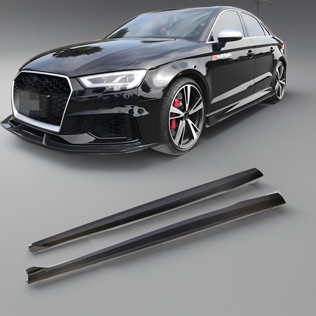 Carbon Fiber Side Skirt Extension - Audi A3, S line, S3 & RS3 (2014-2019)