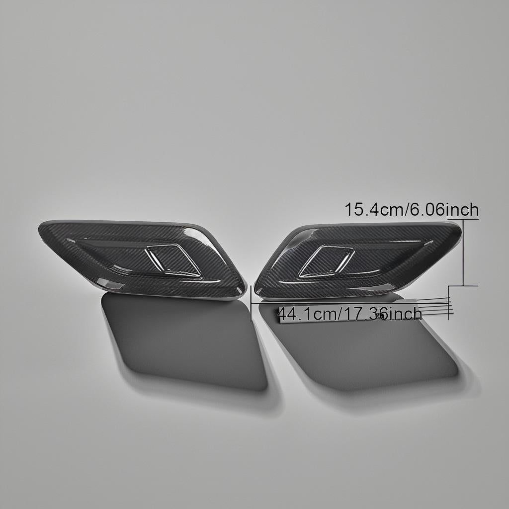 Dry Carbon Fiber Hood & Fender Vents - Land Rover Range Rover Sport L494 Utility (2018-2020)