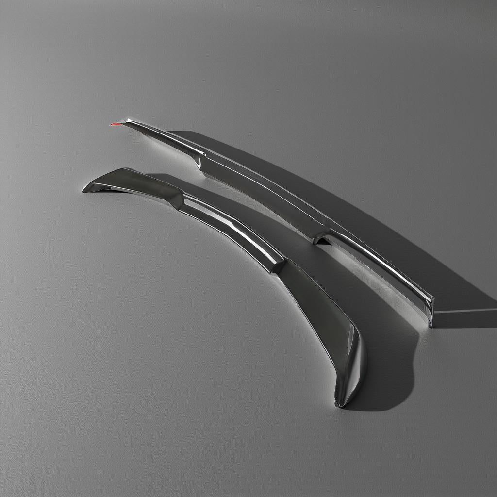 Chevrolet Corvette C8 Carbon Fiber Rear Spoiler & High Tail Wing Set (2020-2021)