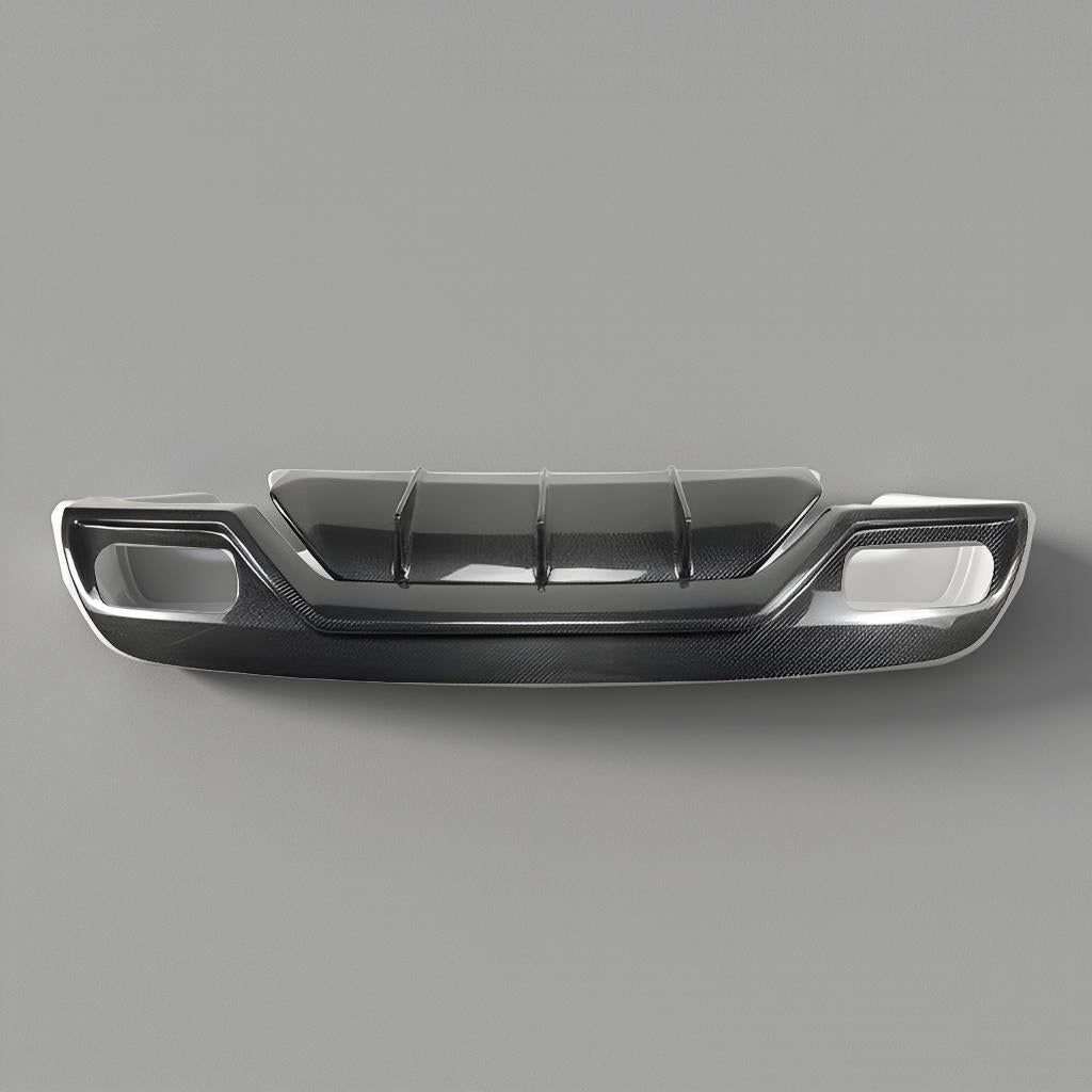 Carbon Fiber Rear Bumper Valance Lip for Mercedes-Benz A250 & A45 AMG (2013-2018)