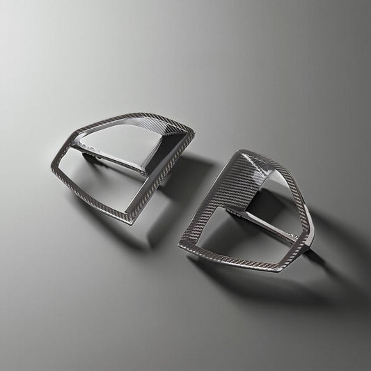 P Style Autoclave Dry Carbon Fiber Front Bumper Air Vents for BMW X5 G05 M Sport 2019 to 2020