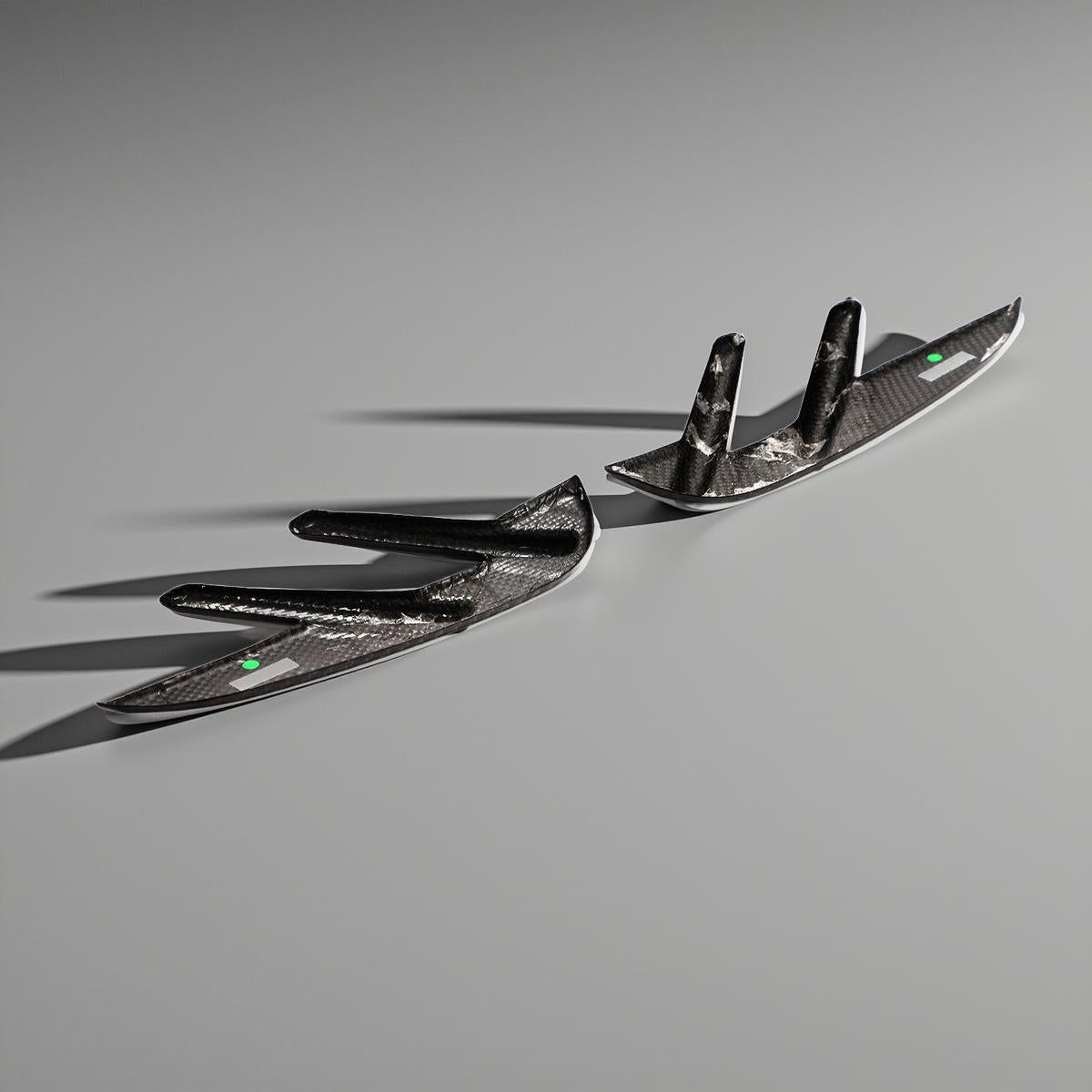 Dry Carbon Side Air Fender Vent Cover Trims for BMW 4 Series G82 & G83 M4 2021+