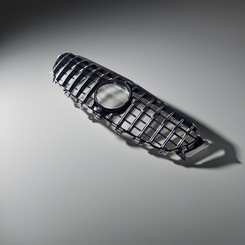 GT Style Grills for Mercedes Benz E-Class W213 & C238 - Compatible with E43 AMG, E200, E250, E300, E350, E400, E500, E550 (2017-2018)