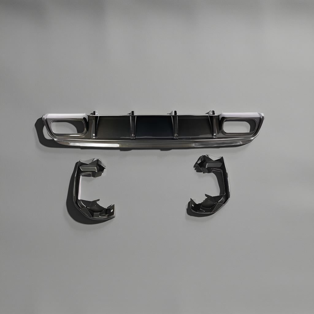 Mercedes Benz W176 A250 AMG Style A45 Carbon Fiber Rear Diffuser (2013-2018)