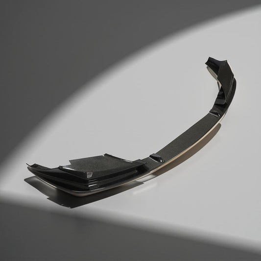 5 Series Carbon Fiber Front Bumper Lip Spoiler for BMW F90 M5 Sedan 2021-2022