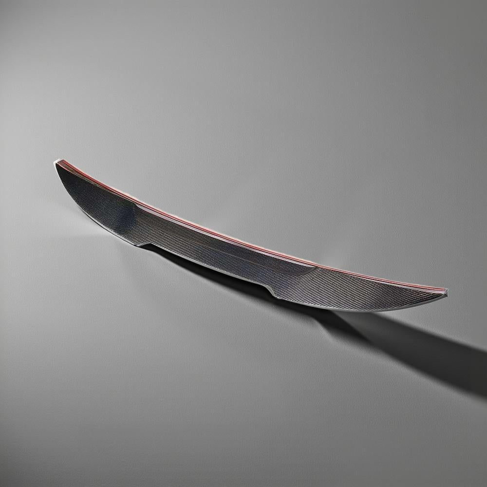 Carbon Fiber Rear Spoiler for BMW 3 Series E46 M3 Sedan (1999-2005) - HighKick Trunk Lip & Rear Wing Body Kit