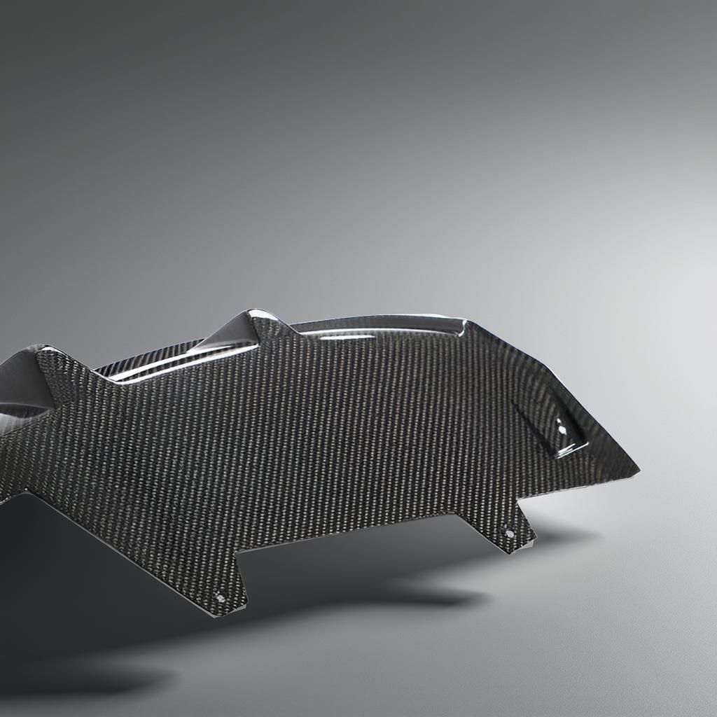 I4 Carbon Fiber Rear Lip Diffuser for BMW I4 Series G26 Hatchback 2022 4-Door